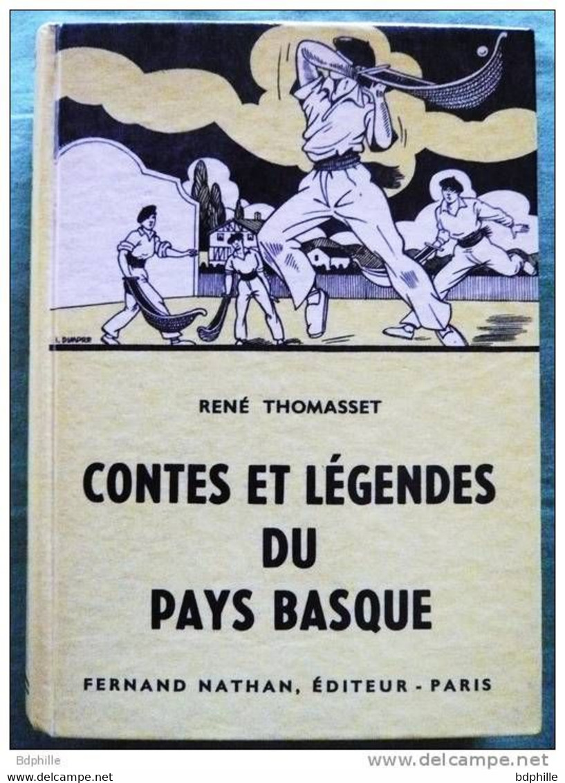 Contes Legendes Pays Basque Thomasset 1957 TBE 5 Photos - Baskenland