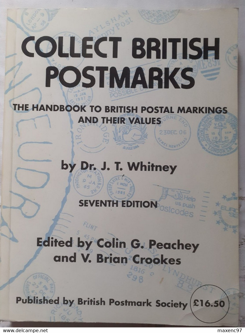 Catalogue Collect British Posmarks By Jt Whitney 7 ème édition De 1997 - Groot-Brittanië