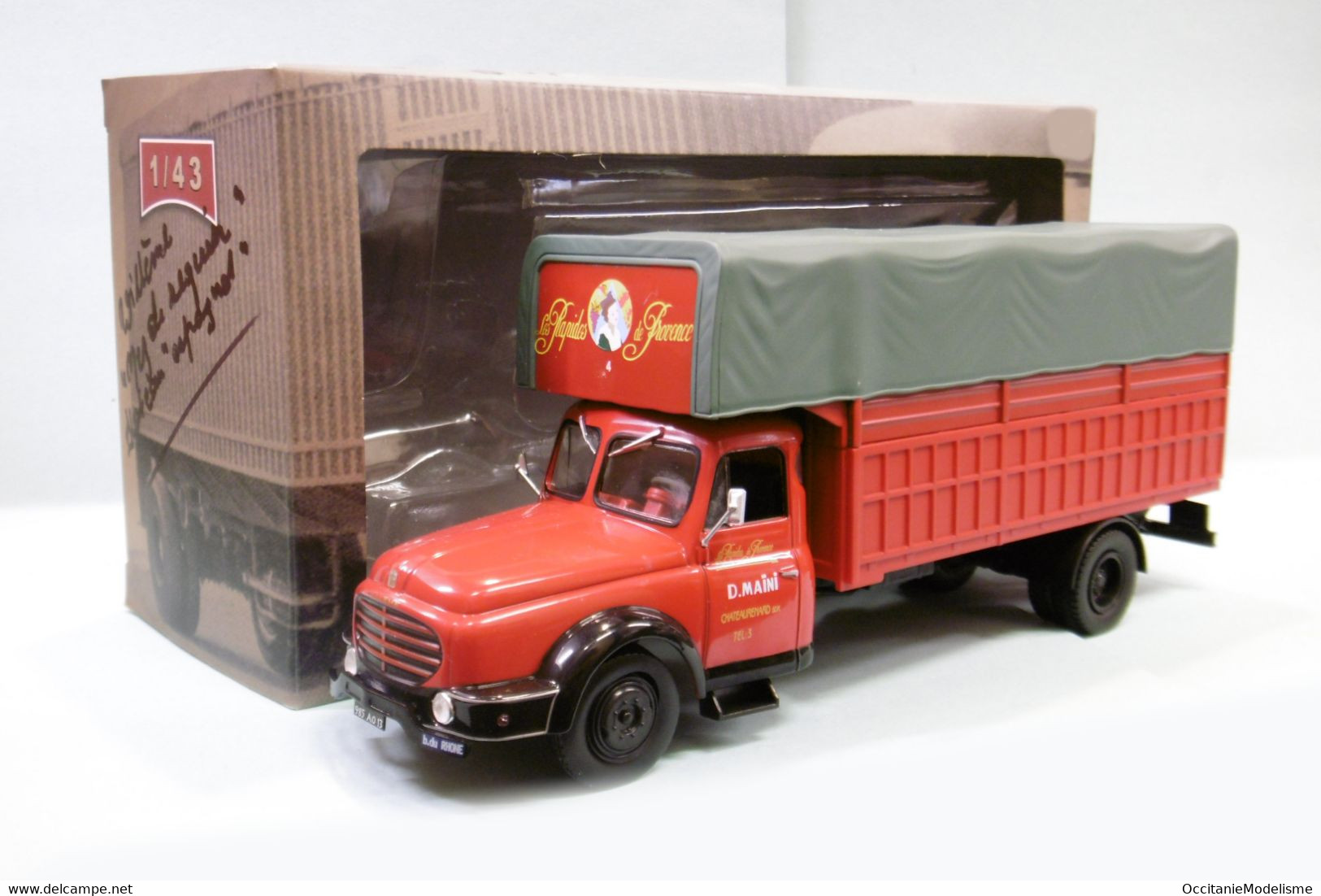 Altaya / Ixo - Camion WILLEME LC 610 1953 Les Rapides De Provence BO 1/43 - LKW