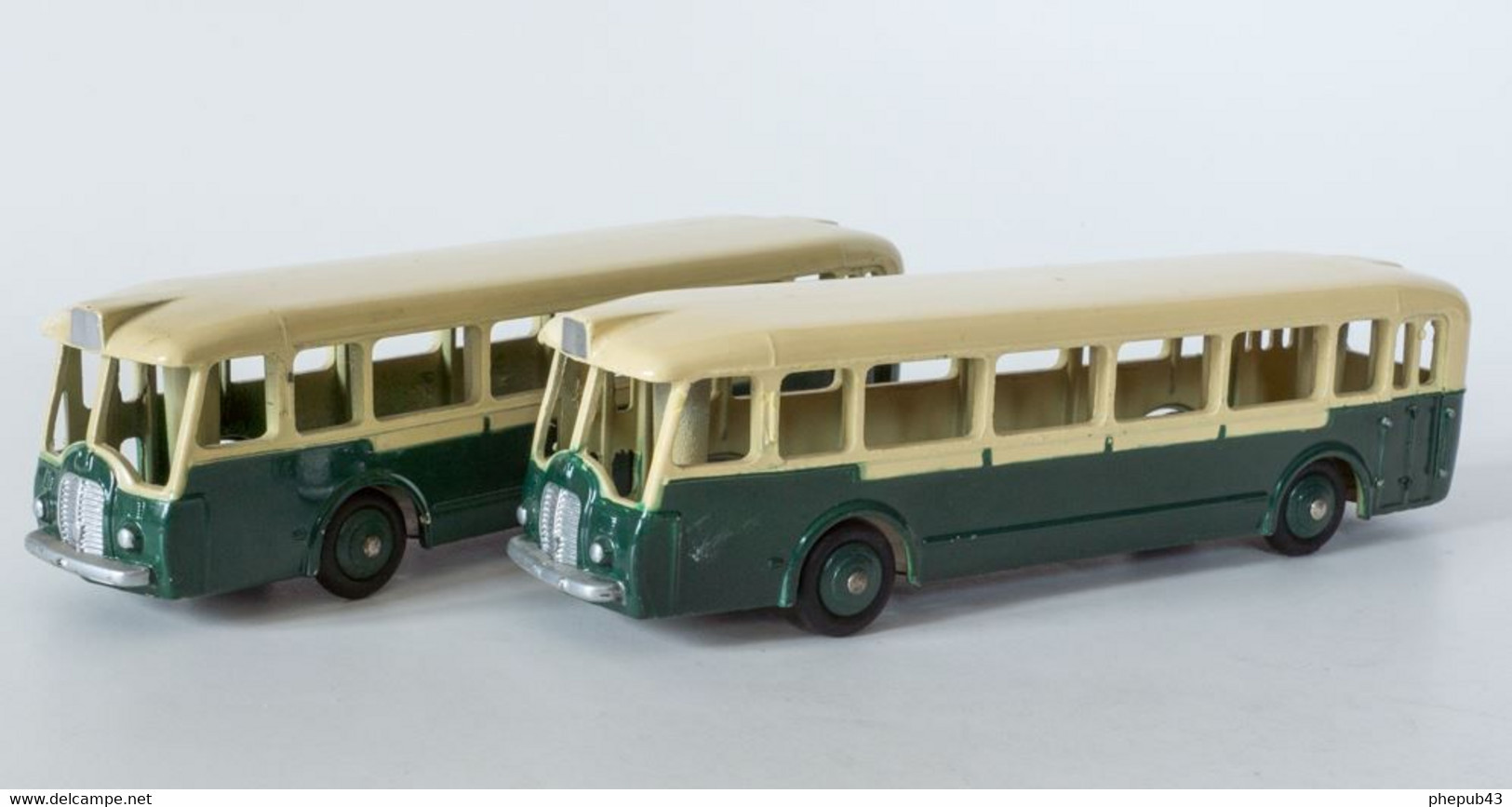 Somua-Panhard - Autobus R.A.T.P. - Crème & Vert - Dinky Toys (Atlas) - Dinky
