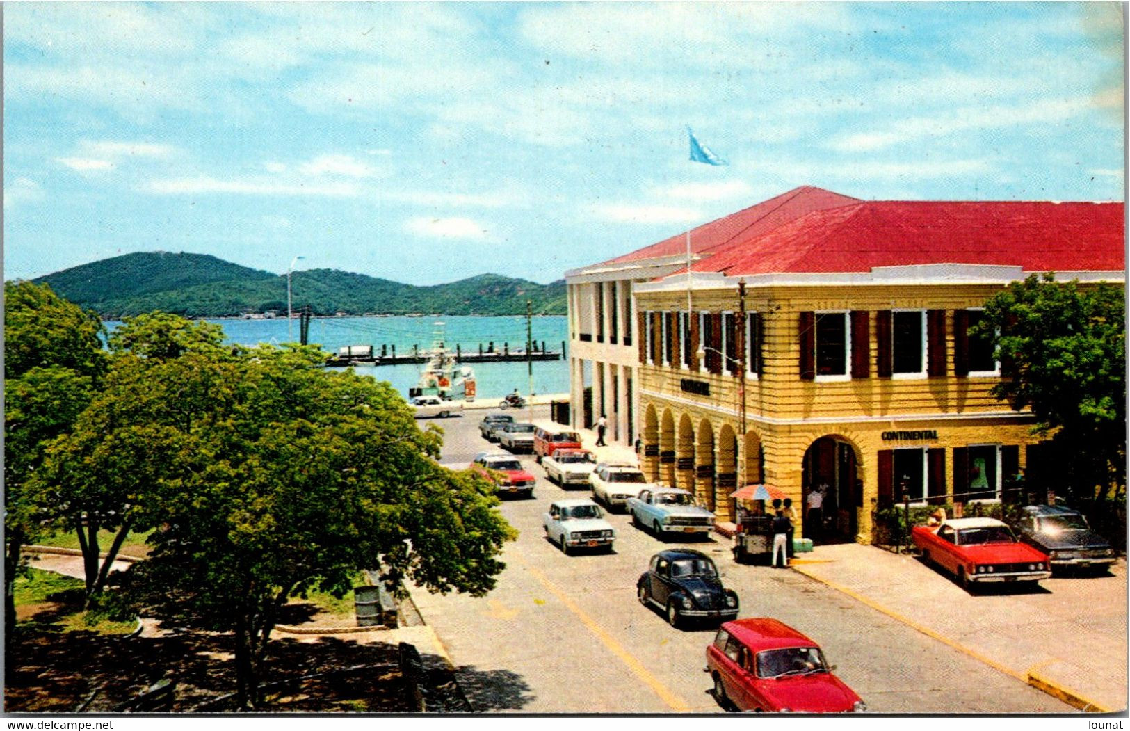 Amérique  - Downtown Scene - St Thomas, Virgin Islands - Jungferninseln, Amerik.