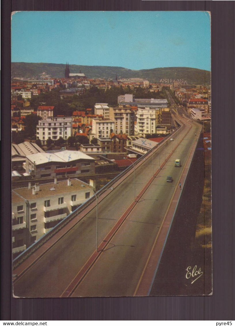 CLERMONT FERRAND VUE GENERALE AU DESSUS DU NOUVEAU VIADUC 63 - Clermont Ferrand