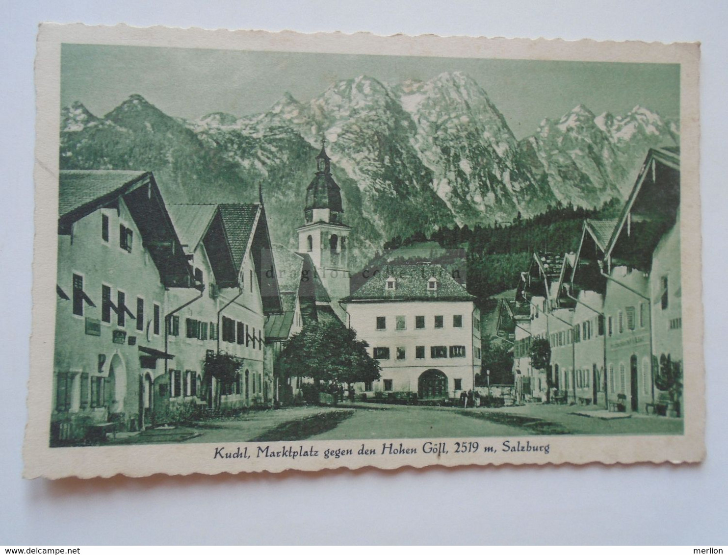 D182897  Österreich    Salzburg - Kuchl , Marktplatz Gegen Den Hohen Göll - Nicht Gelaufen - Ca 1920's - Kuchl