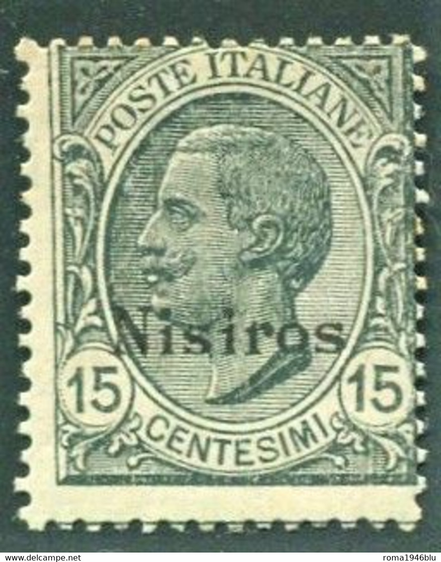 EGEO NISIRO 1917 15 C.** MNH - Ägäis (Nisiro)