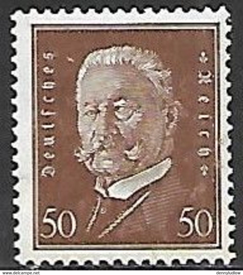 Germany  1928   Sc#381   50pf   MNH  2016 Scott Value $95 - Nuevos