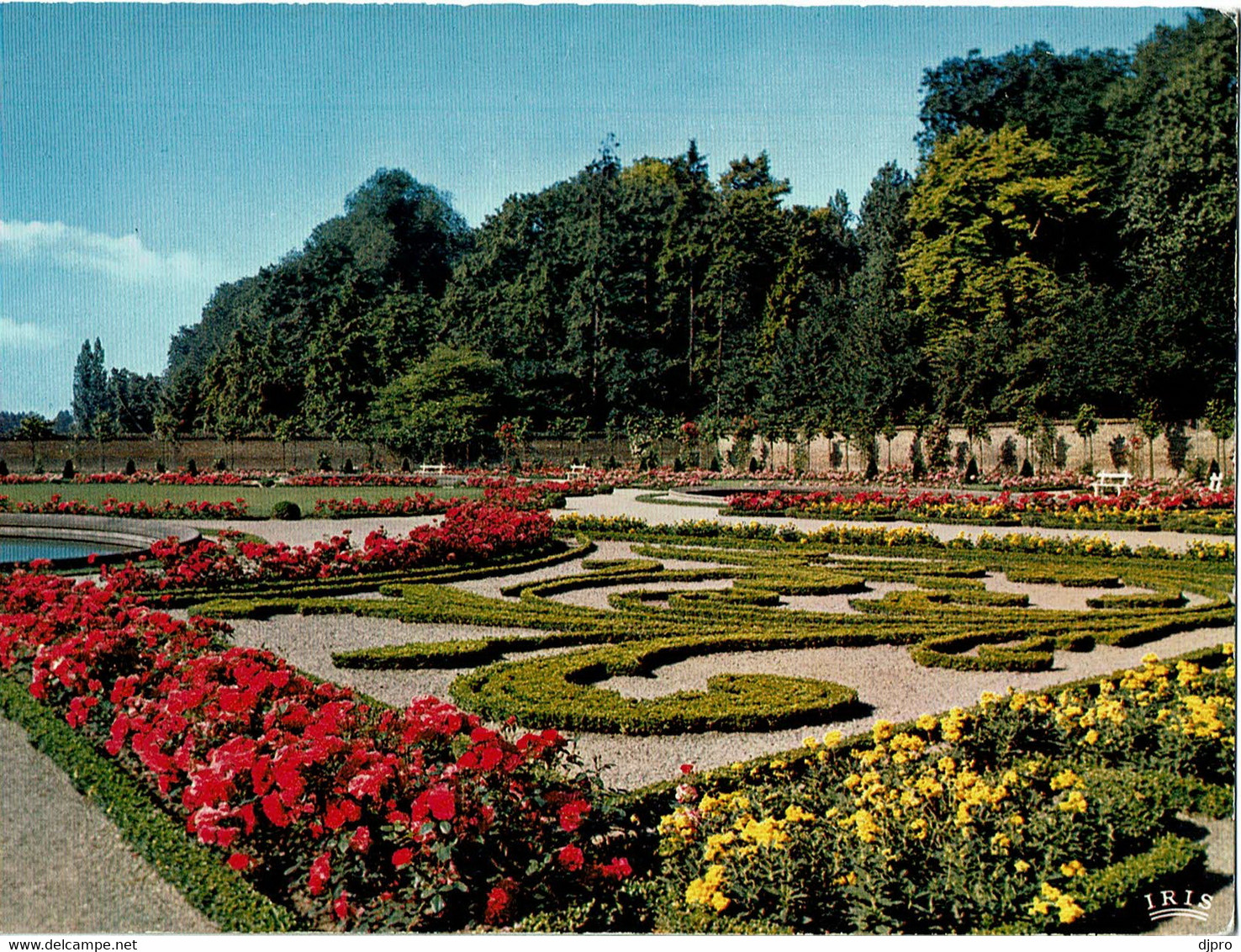 Le Roeulx - Château  Le Roseraie Et Jardin Francais - Le Roeulx