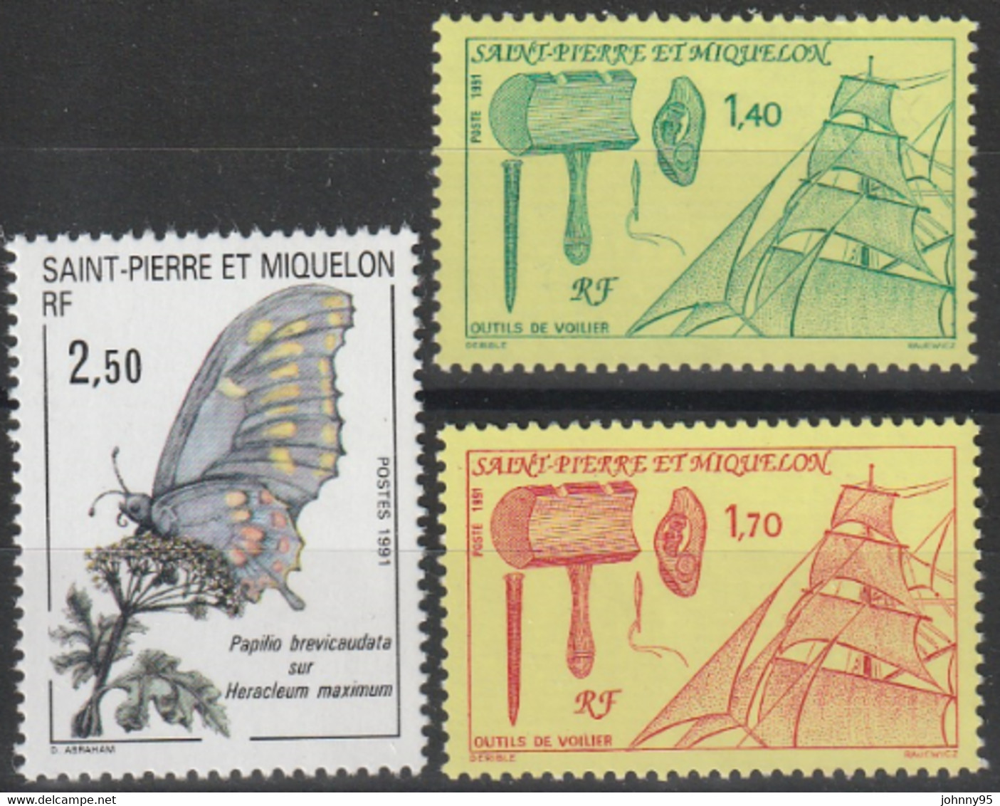 Année 1991 - N° 534 à 554 - Année Complète - 19 Valeurs + 1 Triptyque - Neufs - Volledig Jaar