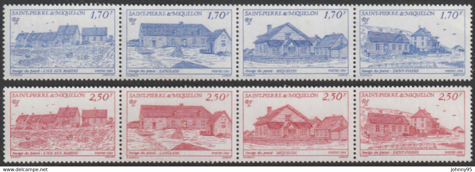 Année 1991 - N° 534 à 554 - Année Complète - 19 Valeurs + 1 Triptyque - Neufs - Volledig Jaar