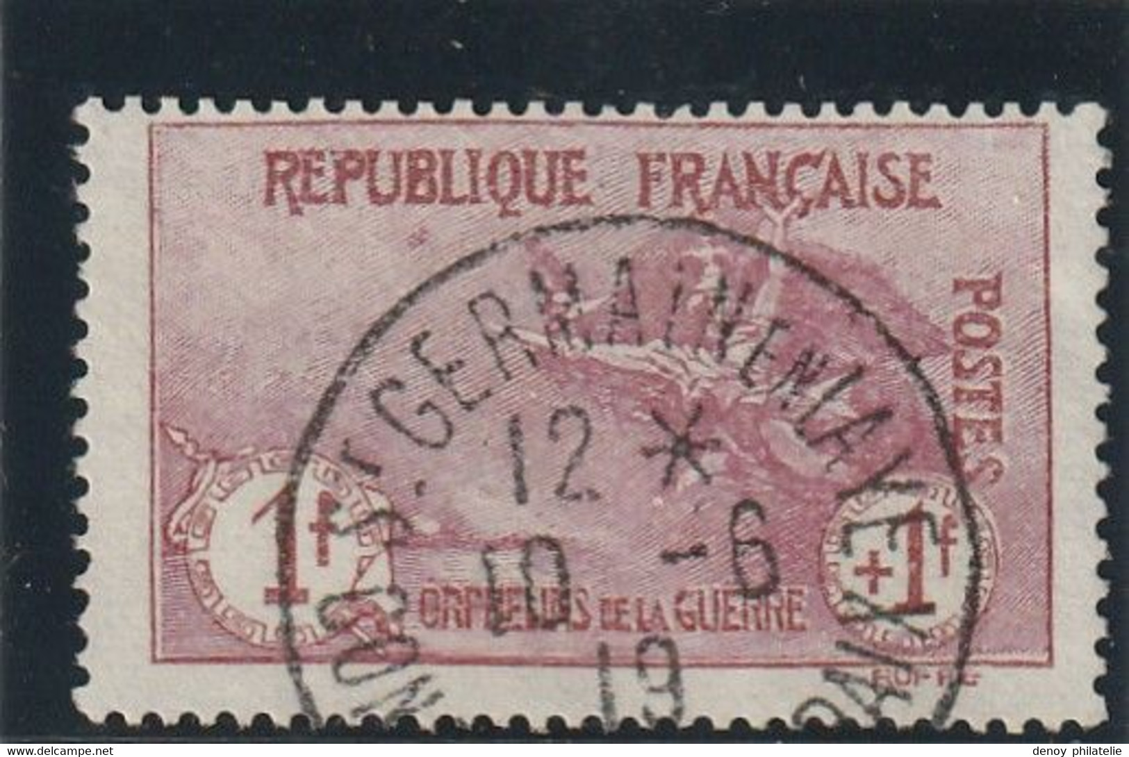 France N° 154 Oblitération Centrale Lisible Superbe RRR - Gebruikt