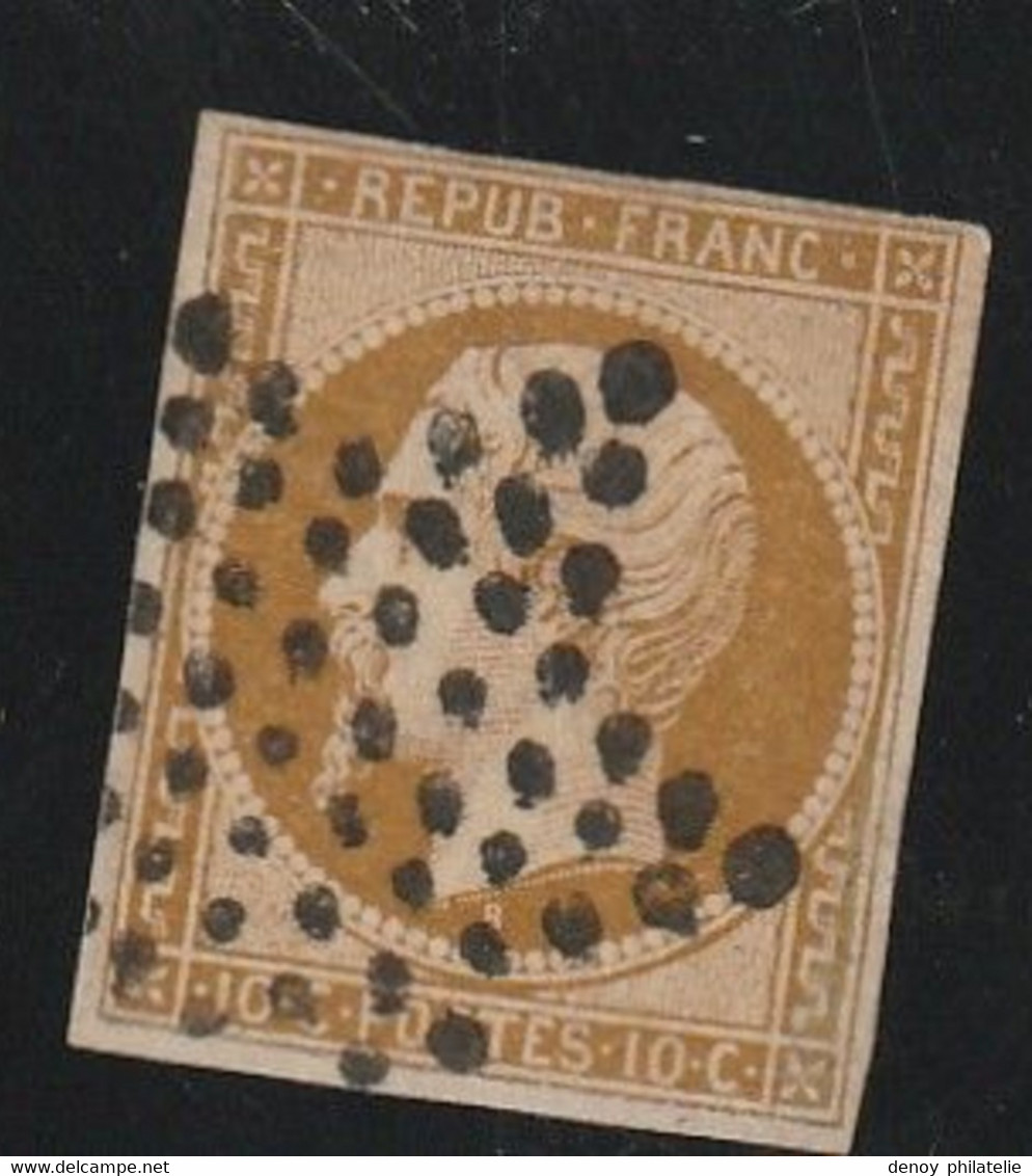 France N 9 Oblitération étoile Premier Choix - 1852 Louis-Napoleon