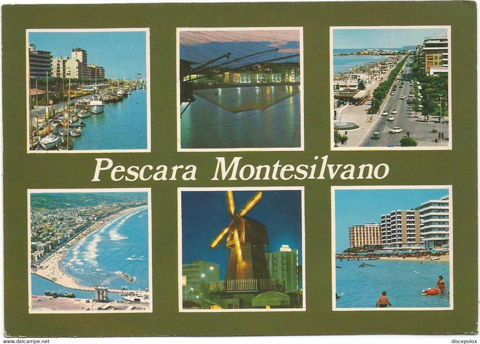 AA382 Pescara - Montesilvano - Panorama Vedute Multipla / Viaggiata 1982 - Pescara