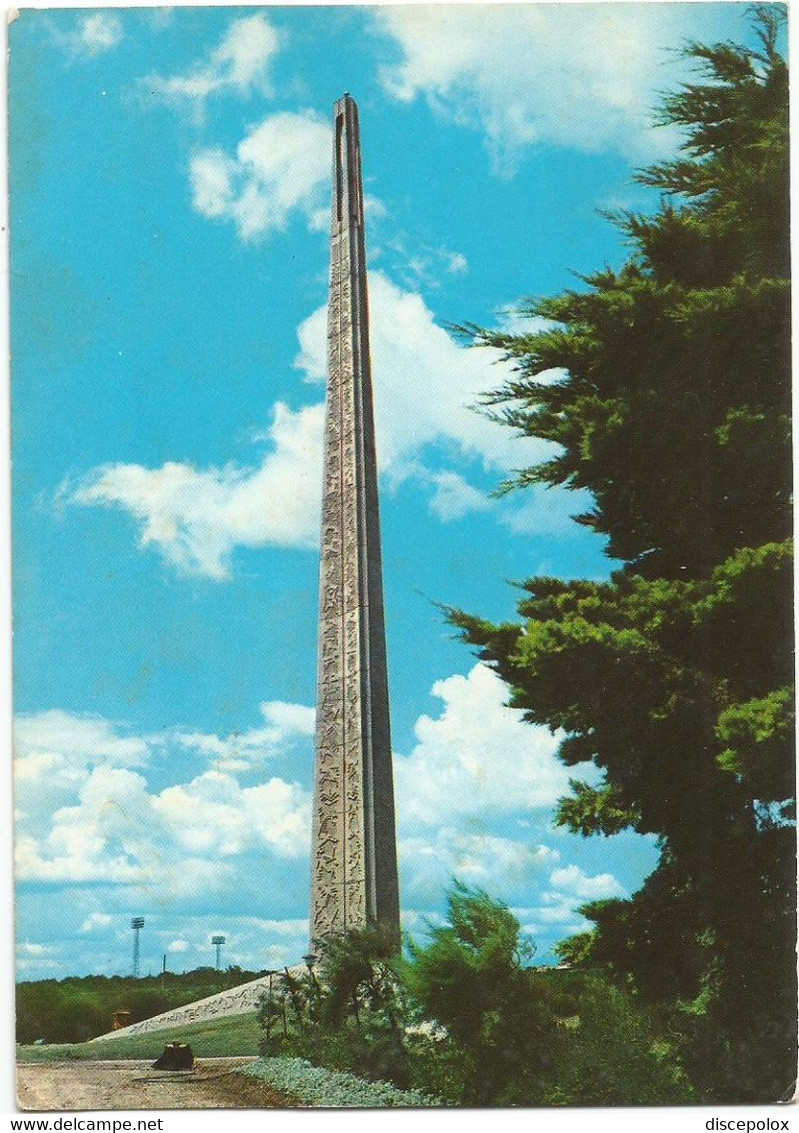 AA383 Pescara - Obelisco Del Teatro D'Annunziano / Viaggiata 1973 - Pescara