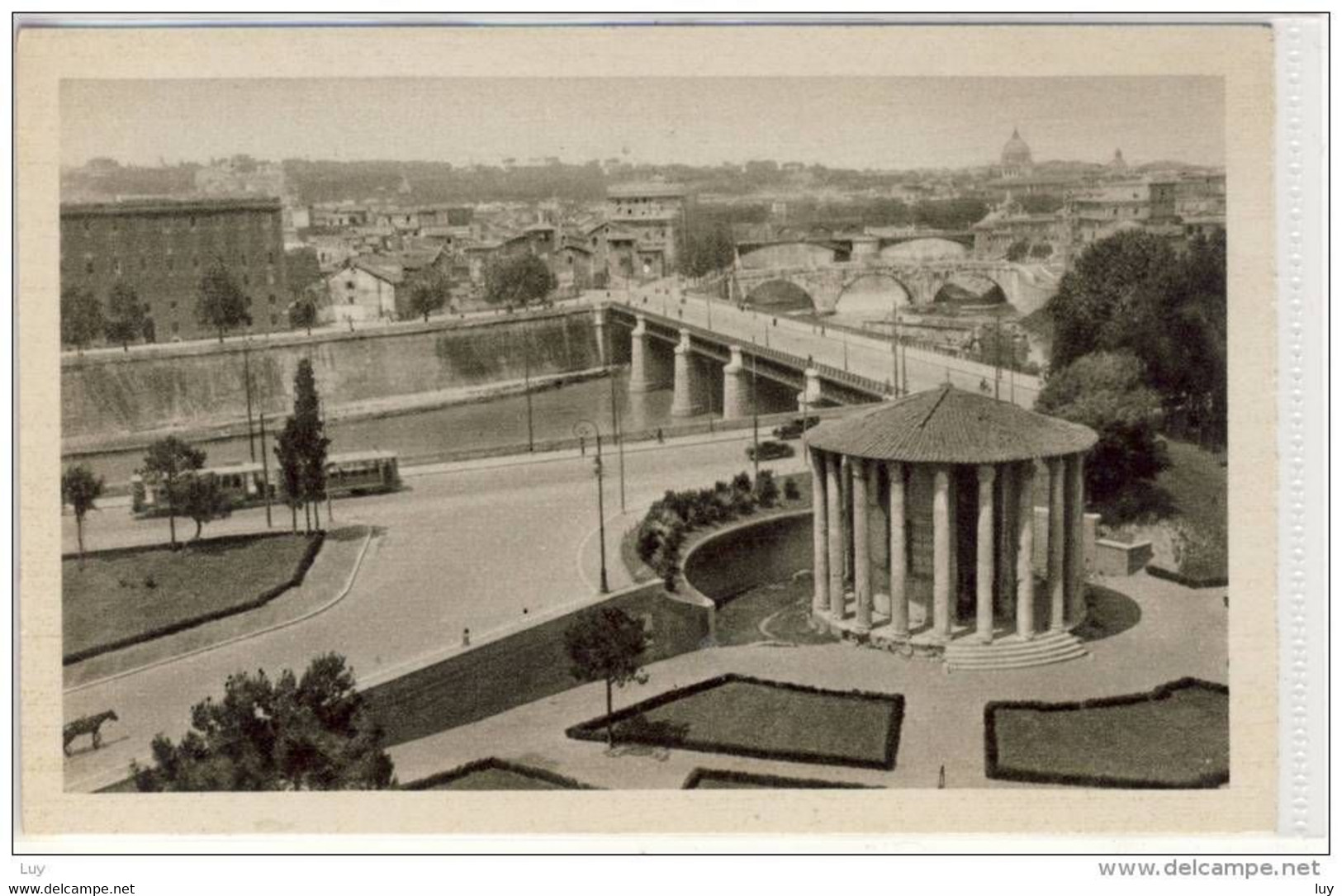 ROMA - Tempio Di Vesta E Ponti Sul Tevere - Fiume Tevere