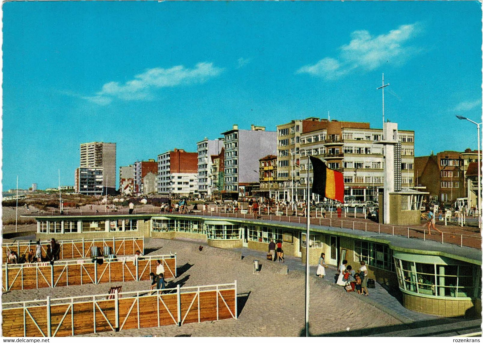 Oostduinkerke Sanitaire Strandinrichting  (1955-1958) Modernisme Modernism Architectuur Architect Sylvain Smis - Oostduinkerke