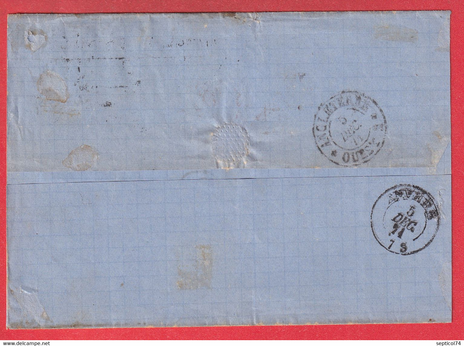 GRANDE BRETAGNE N°26 X3 PLANCHE 123 LIVERPOOL 1871 POUR ANVERS BELGIQUE - Lettres & Documents