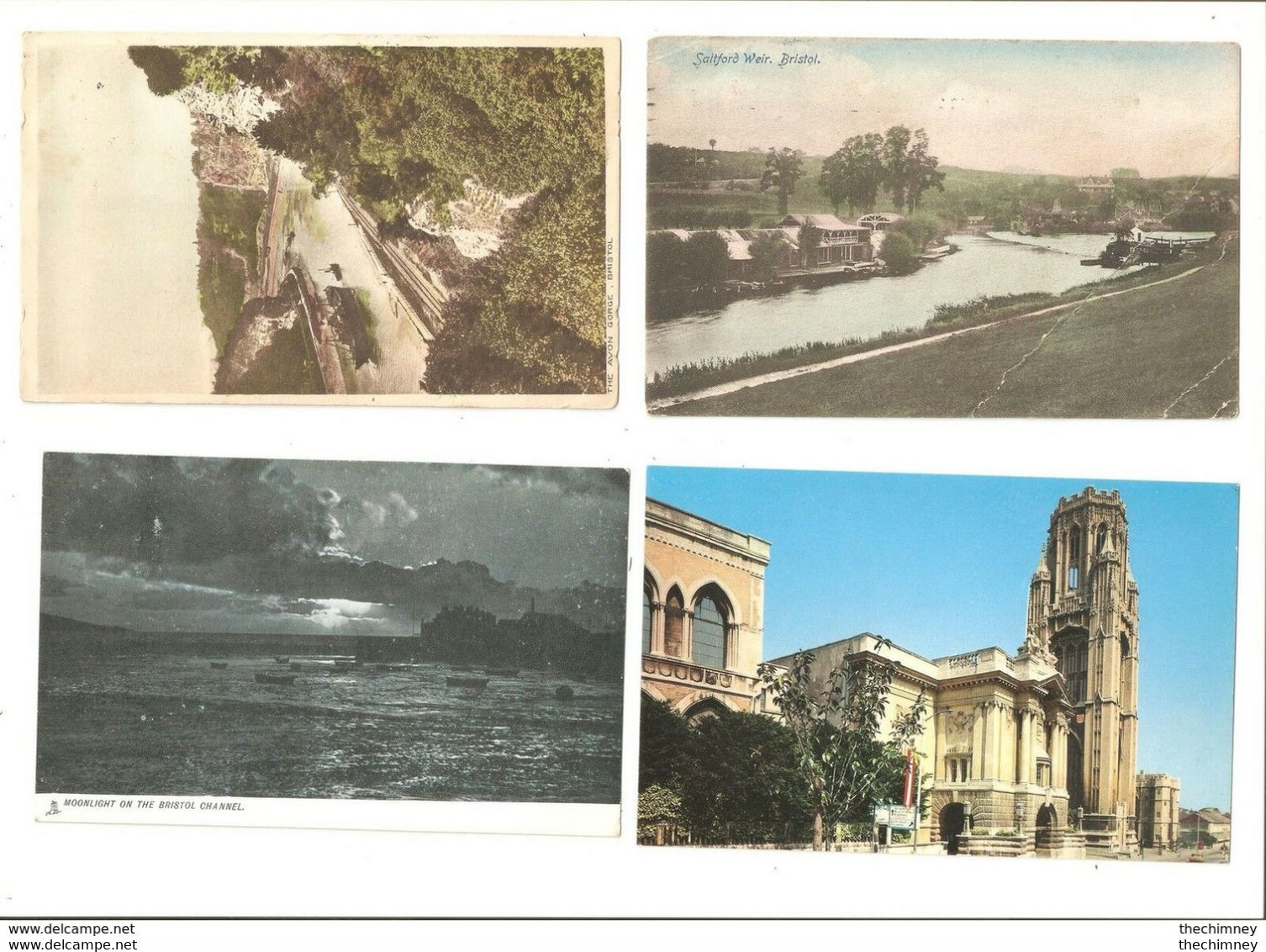 FOUR POSTCARDS OF BRISTOL AREA ETC - Bristol