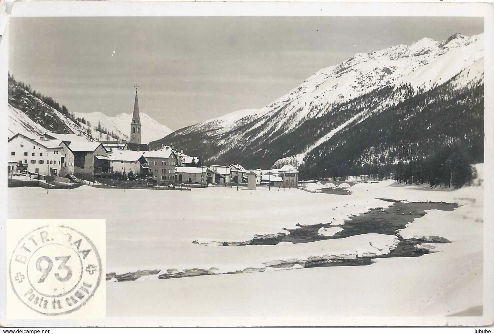 S-Chanf - Winter Im Engadin  (Feldpost)         Ca. 1940 - S-chanf