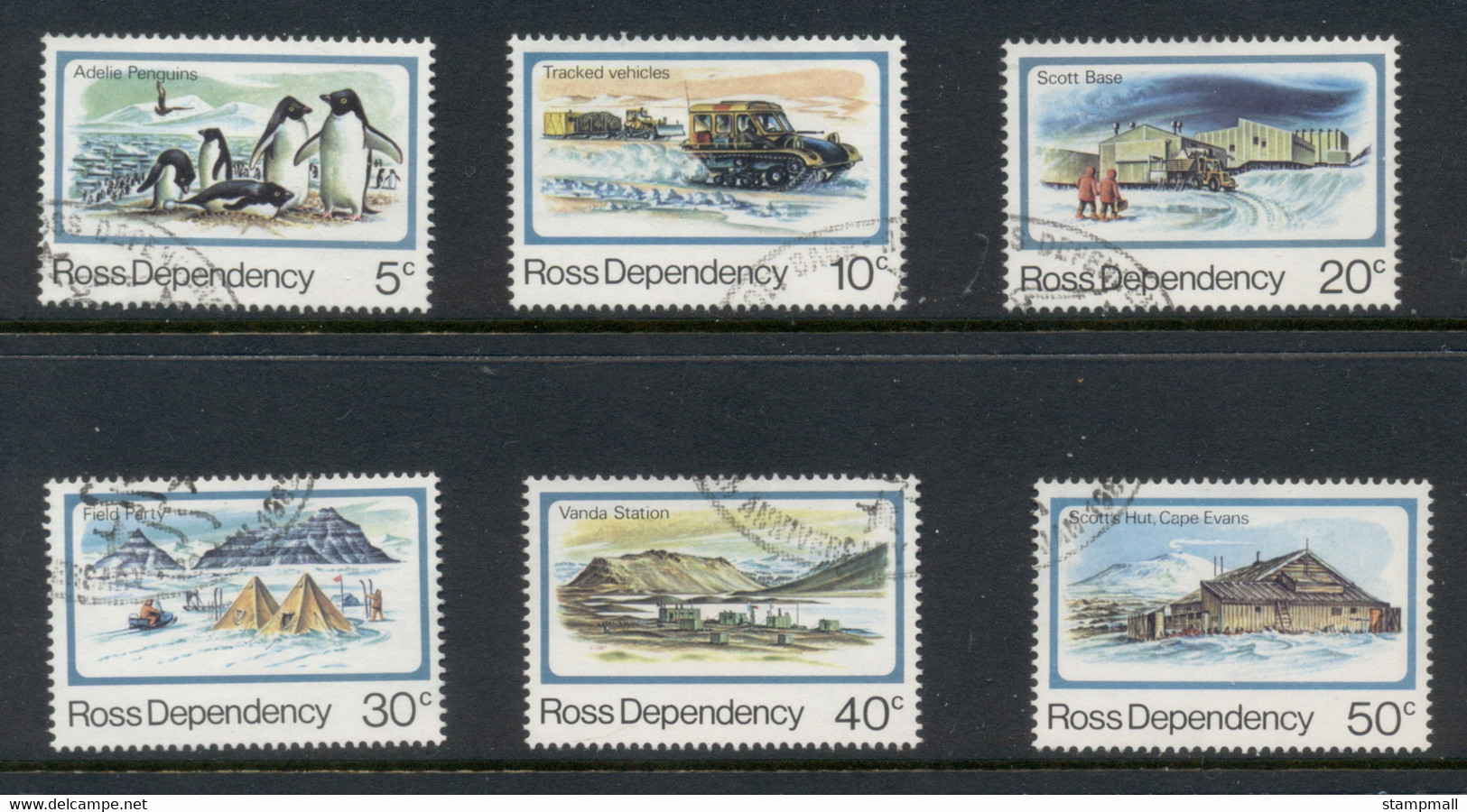 Ross Dependency 1982 Scott Base 25th Anniv. FU - Usati