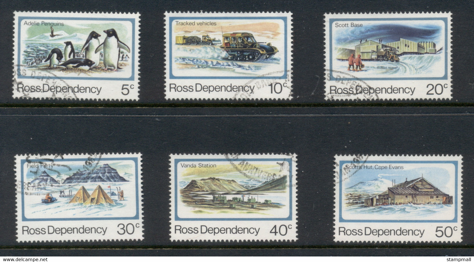 Ross Dependency 1982 Scott Base 25th Anniv. FU - Used Stamps