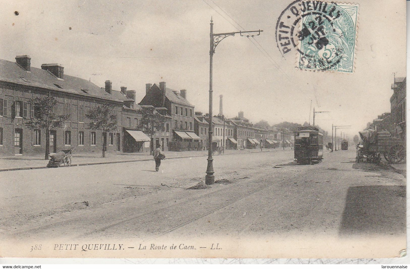 76 - PETIT QUEVILLY - La Route De Caen - Le Petit-Quevilly