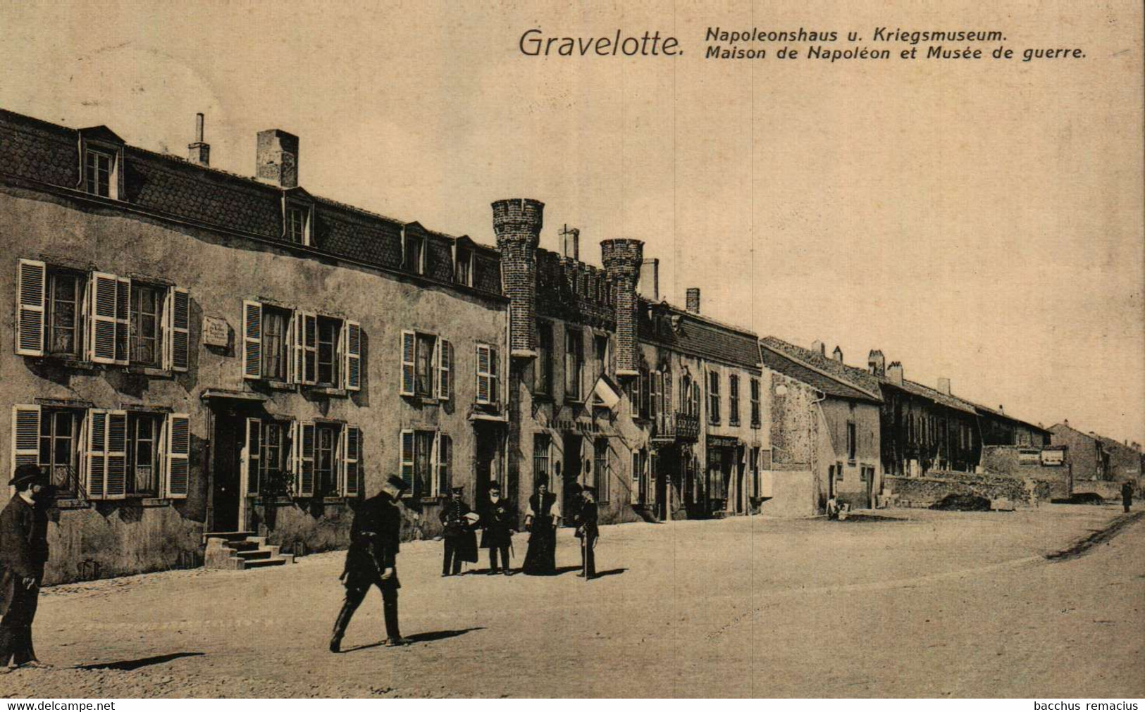 GRAVELOTTE Napoleonshaus U.Kriegsmuseum Maison De Napoléon Et Musée De Guerre   Ch.Bernhoeft, Luxembourg Nr 3 - Ars Sur Moselle