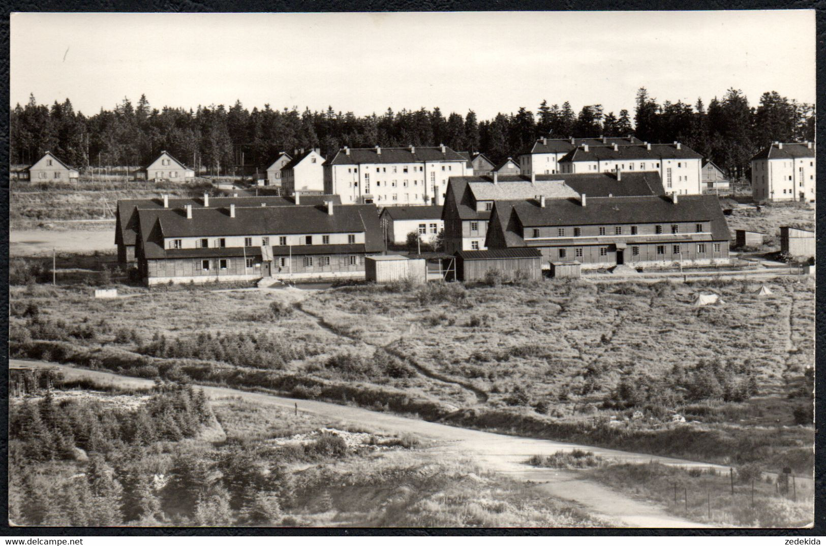 F2721 - TOP Schneckenstein Ferienheim Schullandheim - Foto Meisel Schnarrtanne Handabzug - Vogtland