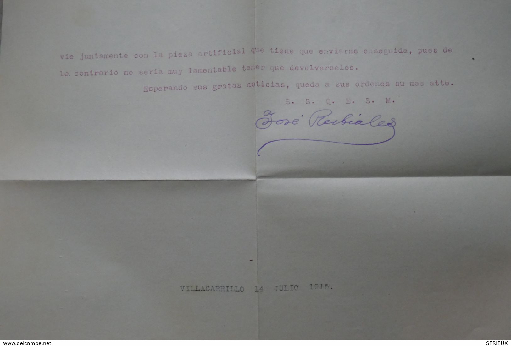 #2  ESPAGNE BELLE LETTRE  1915   JAEN  POUR MADRID  + PUB ANISADAS+ AFFRANCH. INTERESSANT - Cartas & Documentos