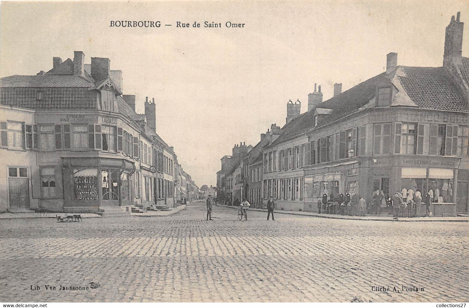 59-BOURBOURG- RUE DE SAINT-OMER - Sonstige & Ohne Zuordnung