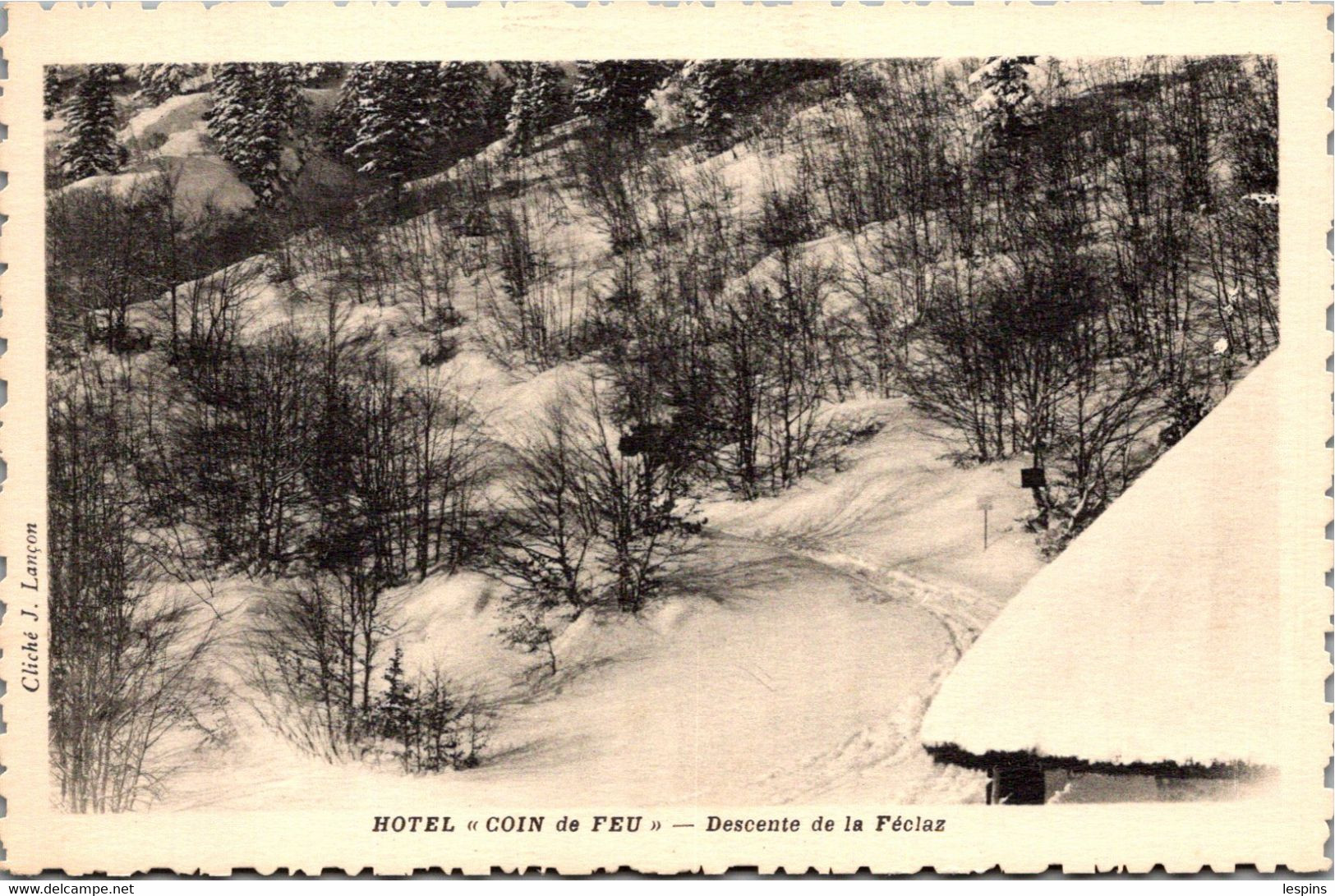 73 - Les DESERTS -- Hôtel " Coin Du Feu " - Andere & Zonder Classificatie