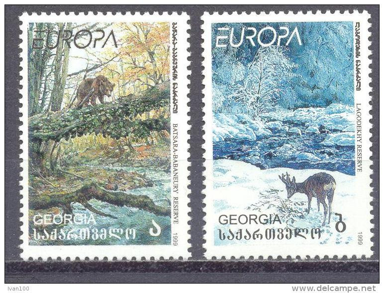 1999. Georgia, Europa 1999, Set, Mint/** - Georgien
