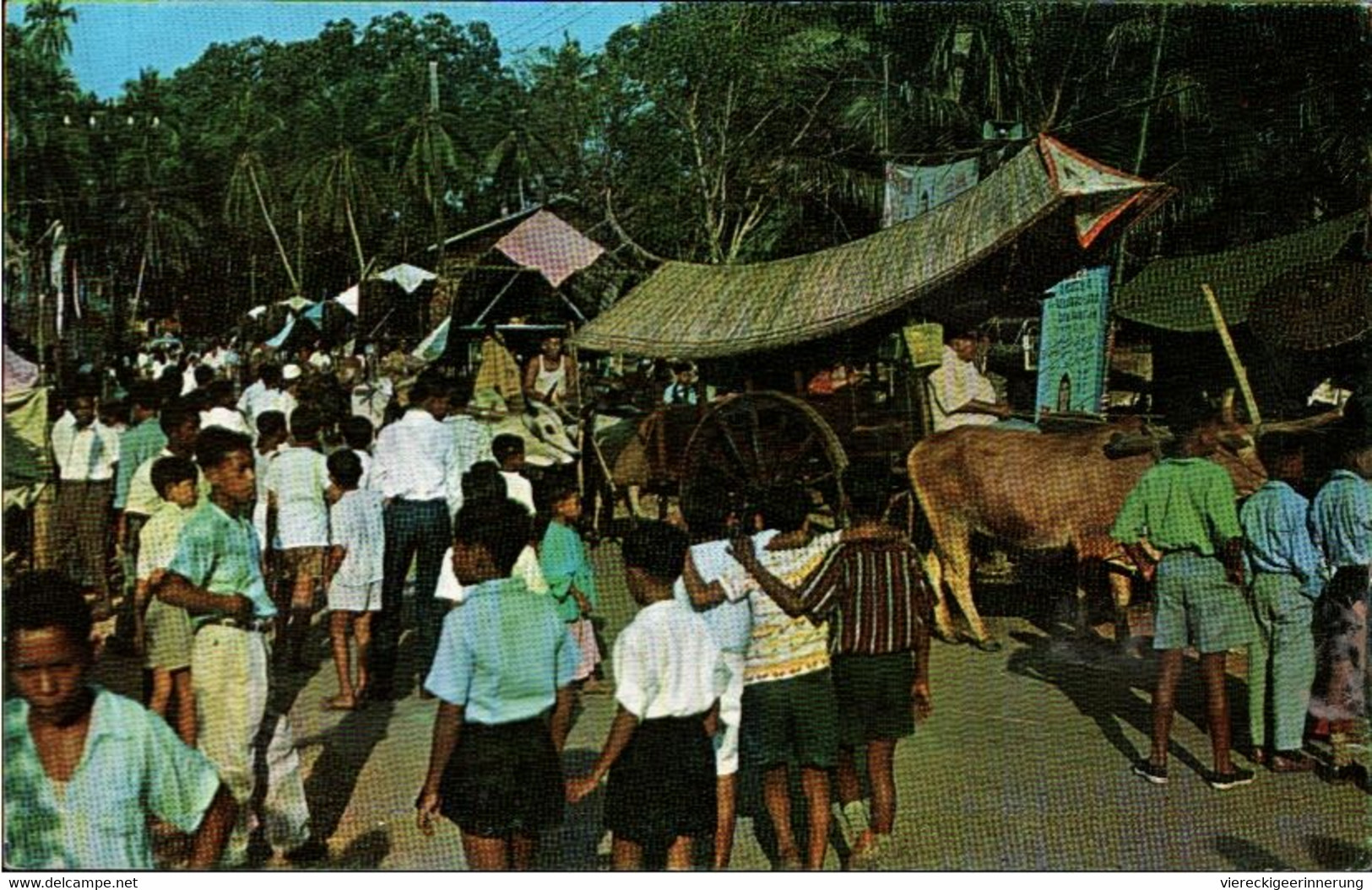 ! 1964 Ansichtskarte Malacca , Malaysia - Malesia