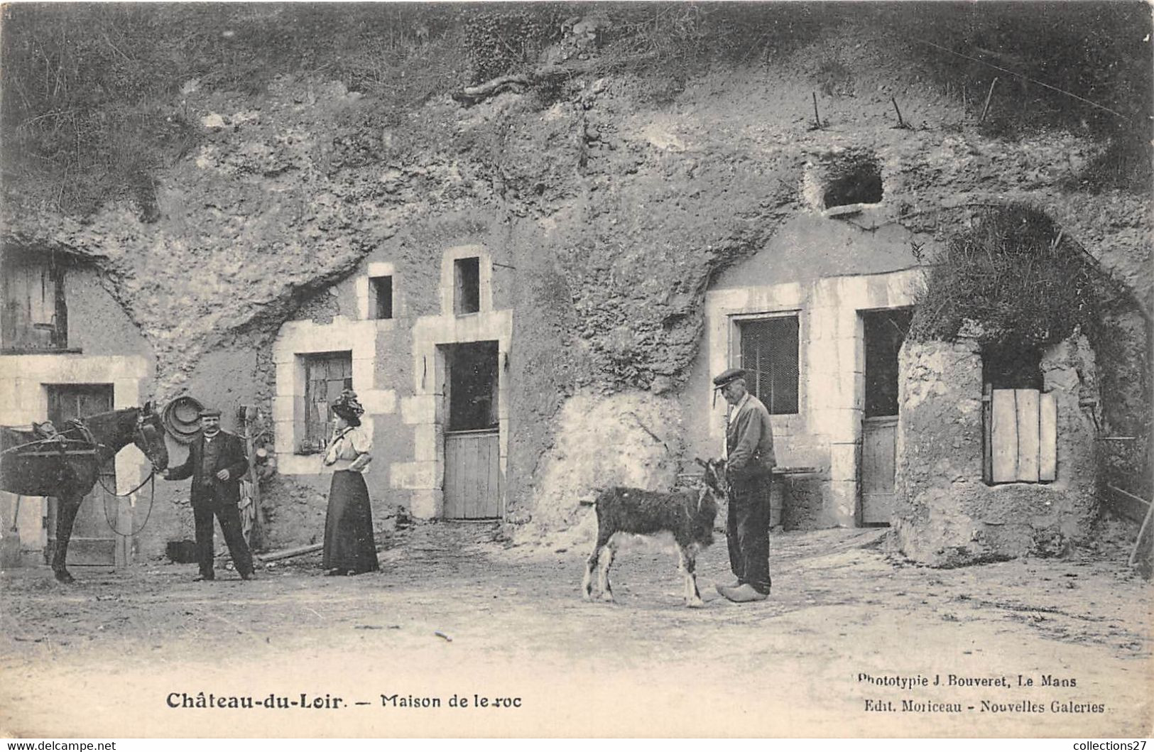 72-CHATEAU-SUR-LOIR- MAISON DE LE ROC - Chateau Du Loir