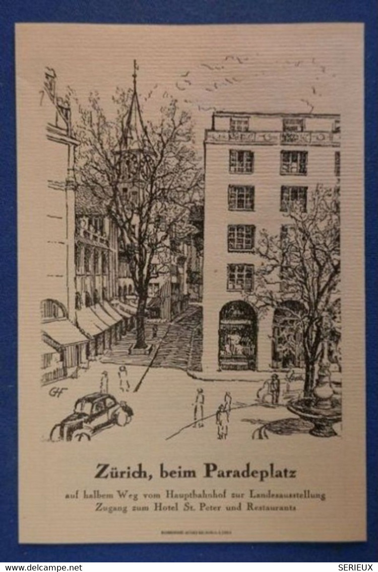 E8 SUISSE BELLE LETTRE RARE 1939 BALLON FLUGPOST ZURICH POUR RORSCHACHERBERG + ICARUS ET AFFRANCHISSEMENT PLAISANT - Other & Unclassified