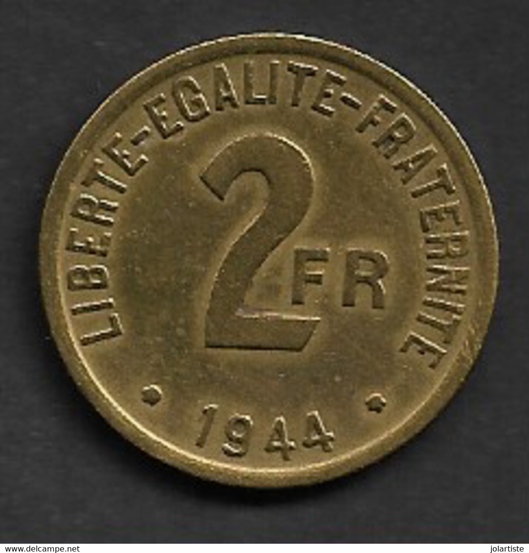 2 FRANCS ( PHILADELPHIE ) FRANCE LIBRE  Tres Belle Etat Clas 4 N0100 - 2 Francs