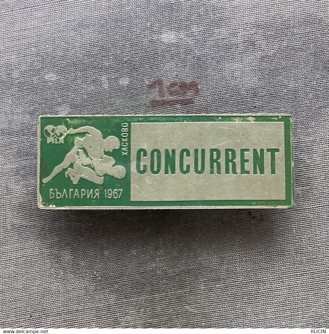 Badge Pin ZN010746 - Wrestling FILA Bulgaria Haskovo CONCURRENT - Ringen