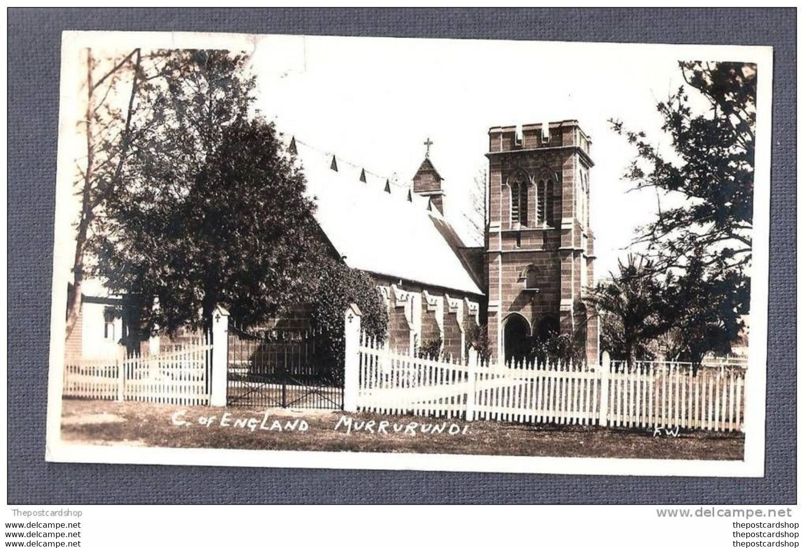 RP AUSTRALIA MURRURUNDI CHURCH OF ENGLAND CHURCH NEW SOUTH WALES AUSTRALIA - Andere & Zonder Classificatie