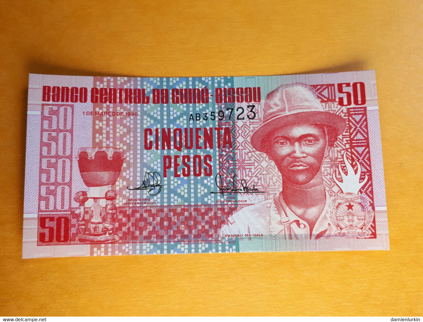 GUINEE-BISSAU 50 PESOS 1990 UNC - Guinea-Bissau