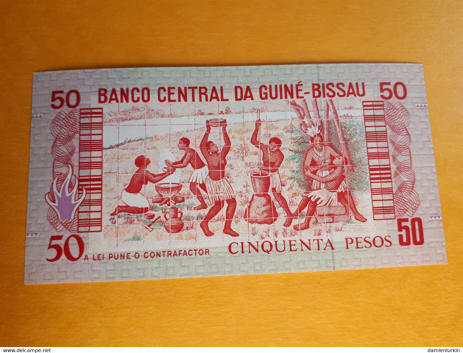 GUINEE-BISSAU 50 PESOS 1990 UNC - Guinea–Bissau