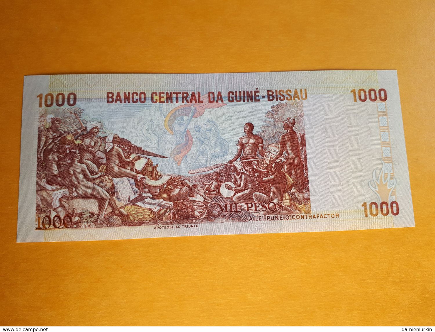 GUINEE-BISSAU 1000 PESOS 1993 UNC - Guinea–Bissau