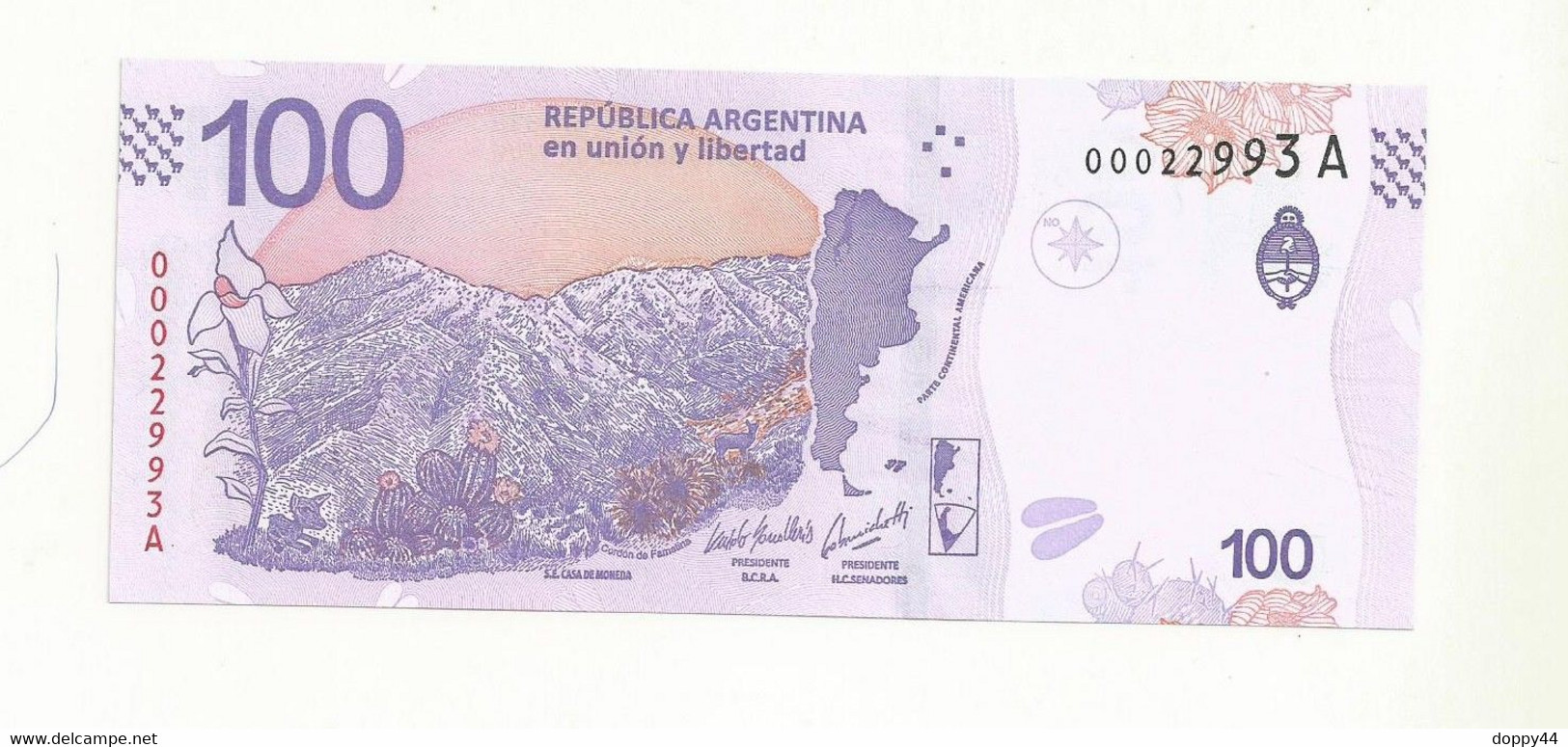 BILLET ARGENTINE 100 PESOS  NEUF SUPERBE - Argentinien