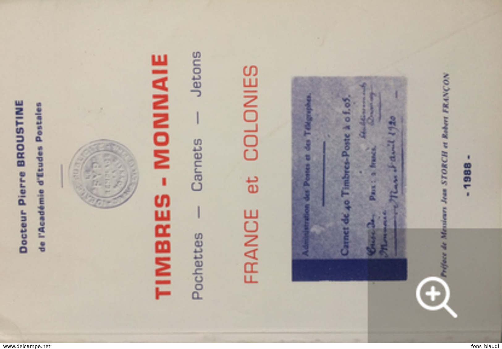 CATALOGUE DES TIMBRES-MONNAIE - PREVOIR FRAIS DE PORT - Books & Software