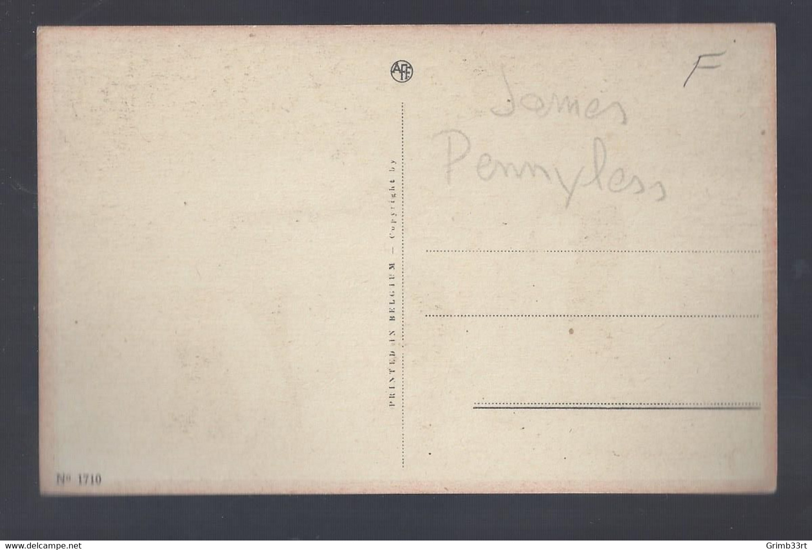 James Pennyless - Sneeuwman / Bonhomme De Neige - Postkaart - Pennyless, James