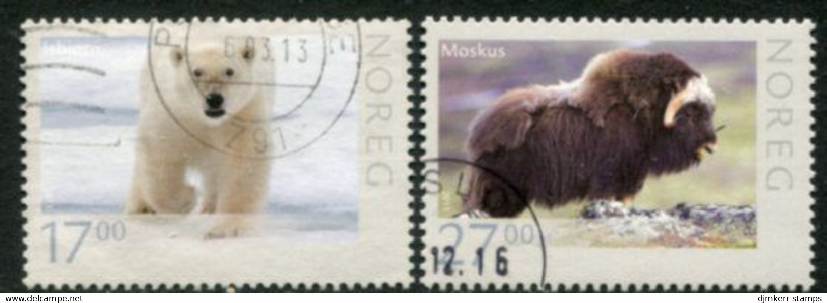 NORWAY 2011 Wild Animals VI  Used.  Michel 1744-45 - Usati