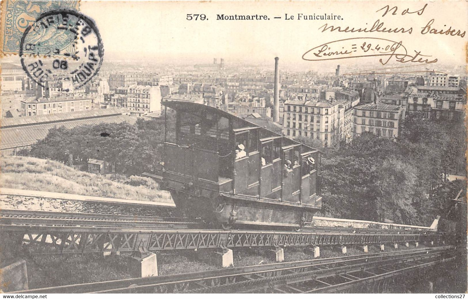 PARIS-75018-MONTMARTRE, LE FUNICULAIRE - Arrondissement: 18