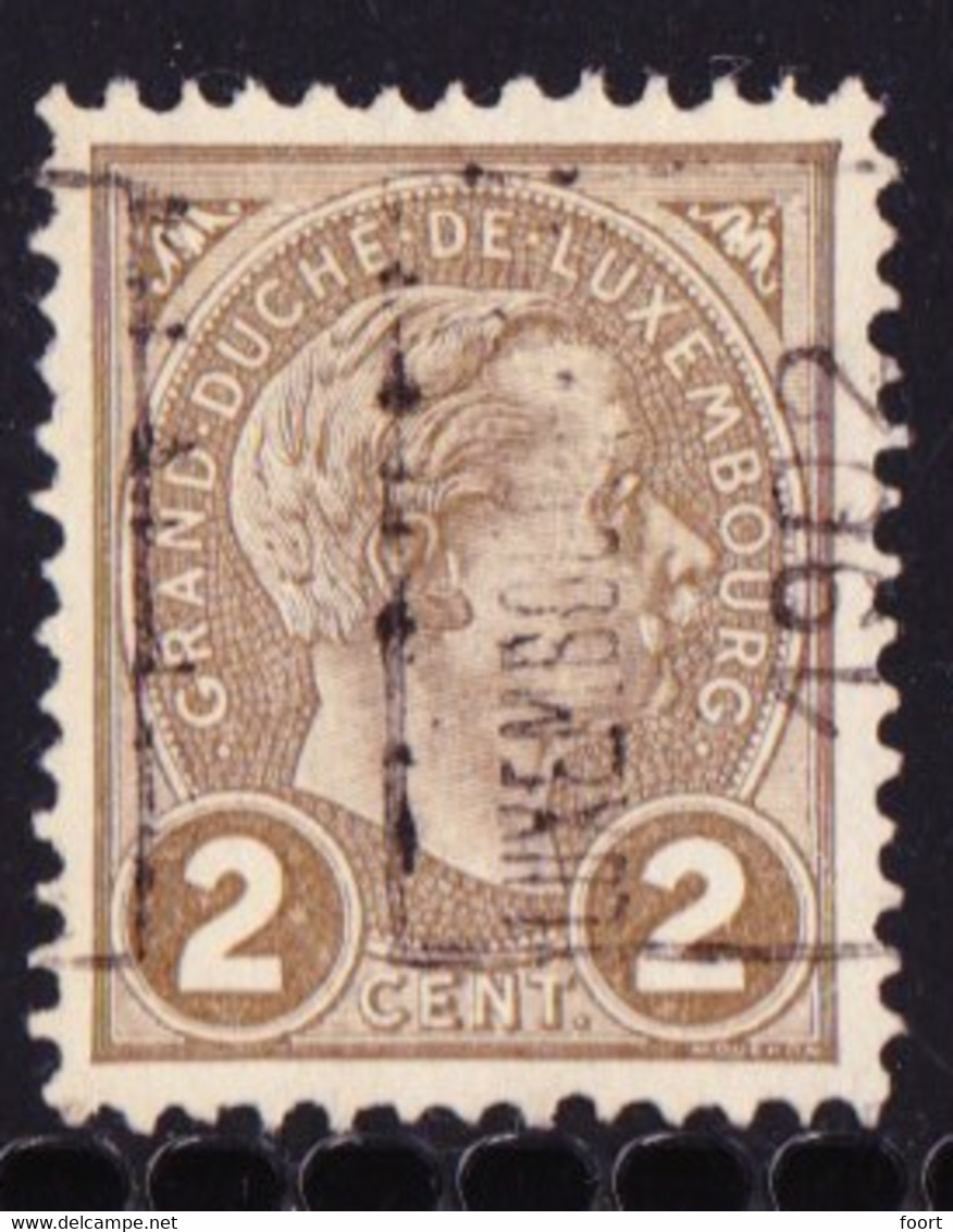 Luxemburg 1902  Prifix Nr. 8A - Precancels