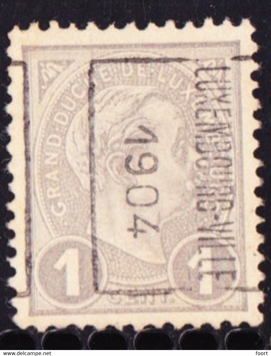 Luxemburg 1904  Prifix Nr. 17B - Voorafgestempeld