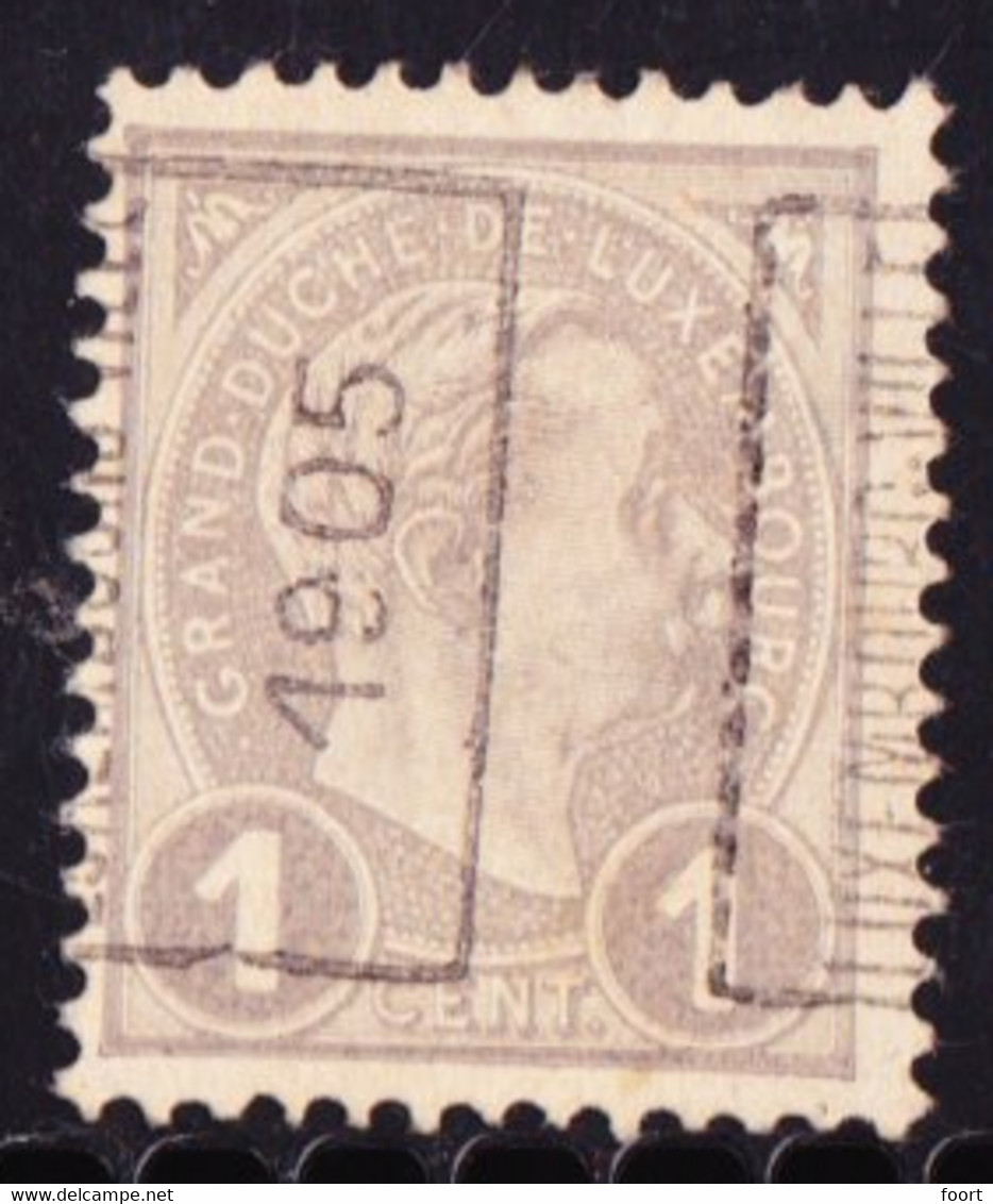 Luxemburg 1905  Prifix Nr. 22A - Precancels