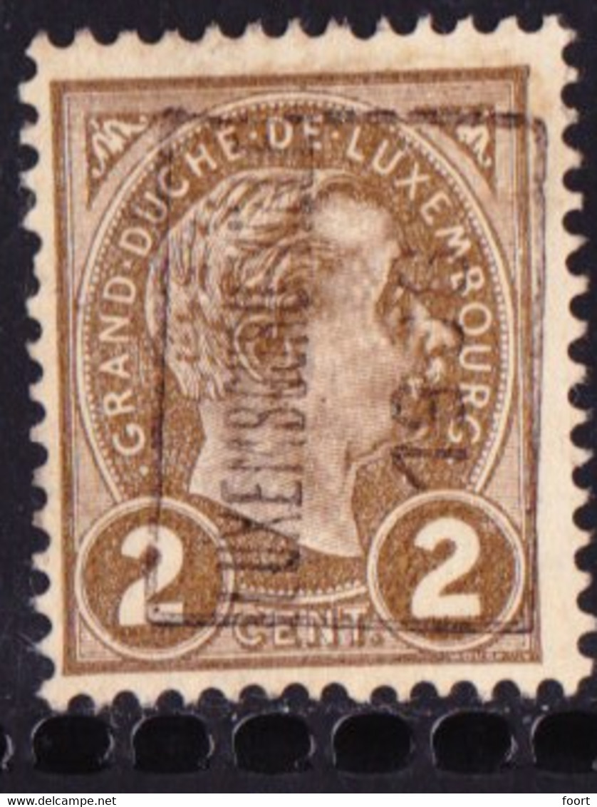 Luxemburg 1906  Prifixnr. 28A - Precancels