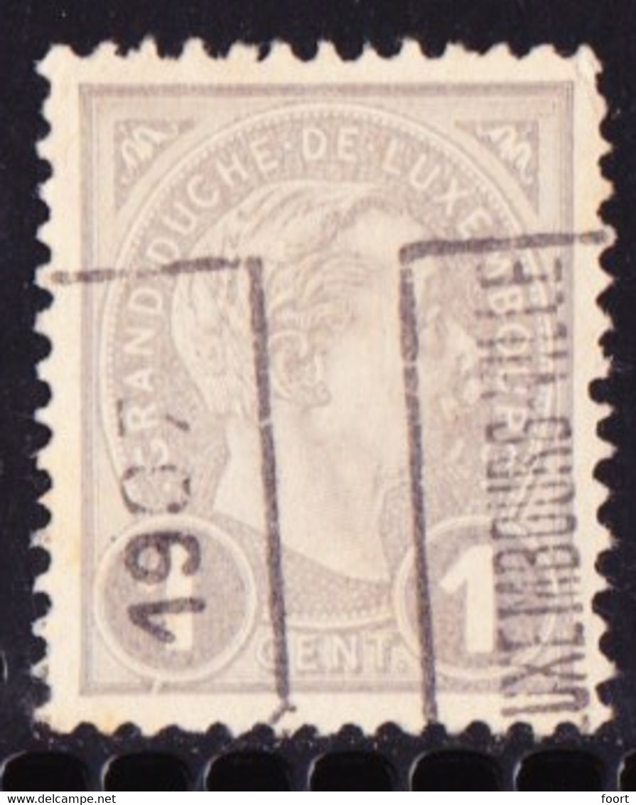 Luxemburg 1907  Prifixnr. 33A - Precancels