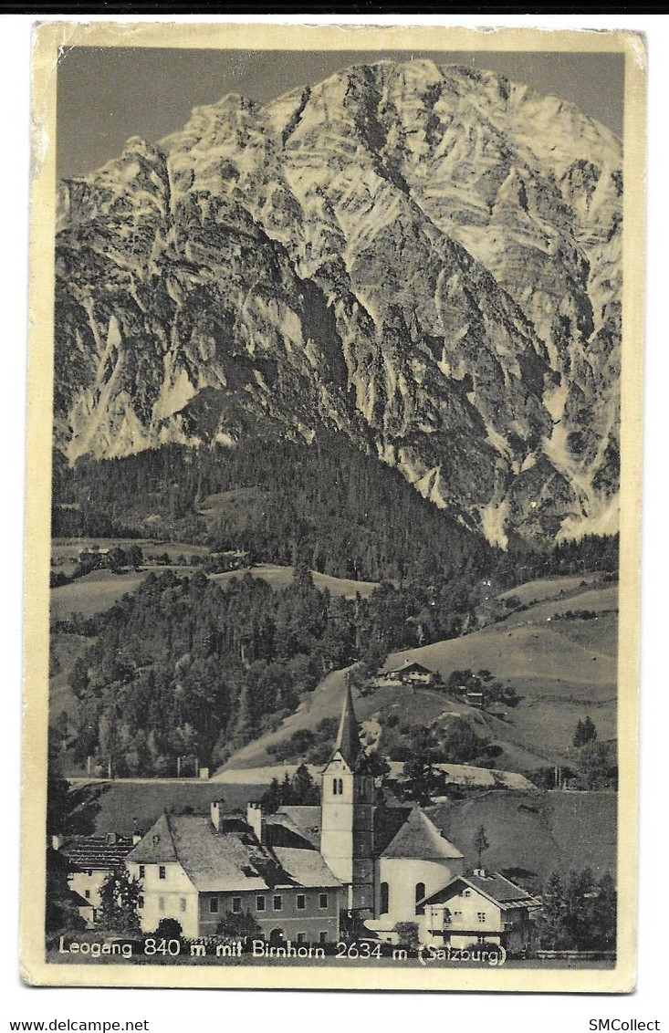 Leogang Mit Birnhorn (11393) - Leogang